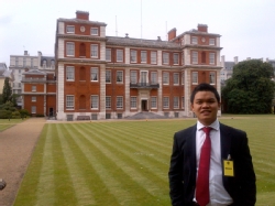 In the gardens of Marlborough House, Commonwealth Secretariat